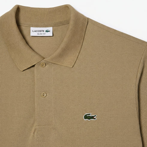 LACOSTE MEN'S SLIM FIT ORIGINAL L.12.12 POLO | BROWN