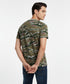G-STAR RAW MEN,S CAMO PRINT CASUAL WEAR T-SHIRT | ARMY GREEN
