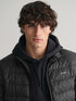 GANT MEN’S LIGHT DOWN QUILTED JACKET - WATER REPELLENT | BLACK