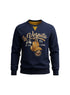 LA VESPITA PREMIUM VINTAGE SCOOTER SWEATSHIRT - NAVY BLUE