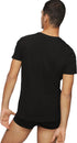 DIESEL CREW NECK FLEXIBLE T-SHIRT | BLACK