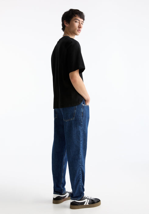 PULL&BEAR STANDARD - STRAIGHT LEG JEANS | DARK BLUE DENIM