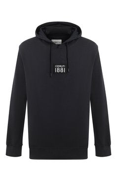 CERRUTI 1881-LOGO HOODIE | DARK BLUE