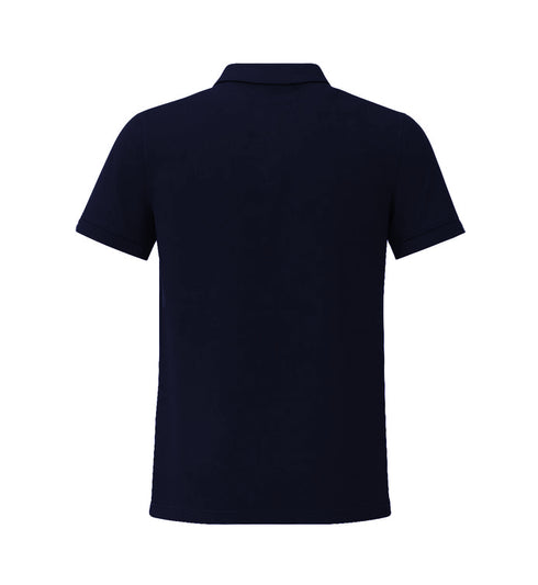 PRADA PIQUE MEN'S POLO EMBROIDERY LOGO | NAVY BLUE