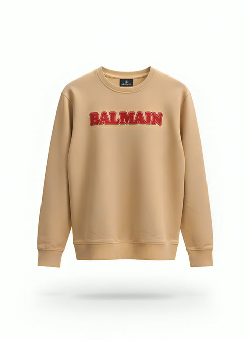 BALMAIN PARIS BOLD LOGO SWEATSHIRT | NAVY