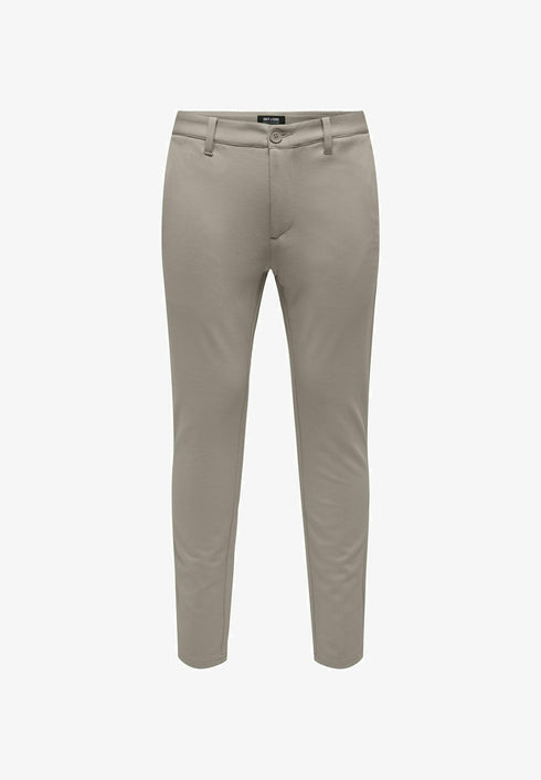 ONLY & SONS SLIM TAPERED FIT PANT / CHINO | VINTAGE KHAKI
