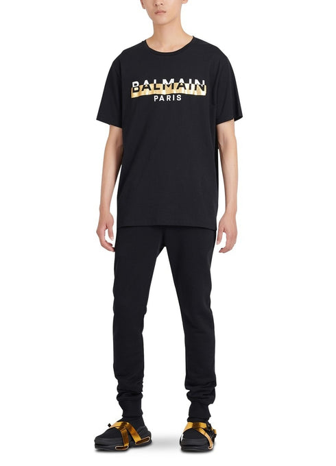 BALMAIN PARIS PREMIUM MEN'S T SHIRT | BLACK