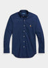 RALPH LAUREN CASUAL SLIM FIT-SHIRT | NAVY BLUE