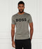 HUGO BOSS COTTON JERSEY REGULAR-FIT T-SHIRT WITH SPF 50+ UV PROTECTION | DARK GREY