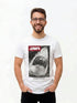 JAWS MEN’S PRINTED LOGO T-SHIRT | WHITE (SALE)