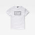 G-STAR RAW CROSTTAN ROUND NECK SHORT SLEEVE T-SHIRT | WHITE