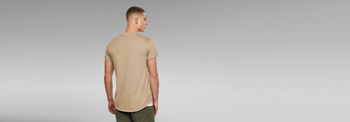 G-STAR SHORT SLEEVE T-SHIRT | LIGHT BROWN