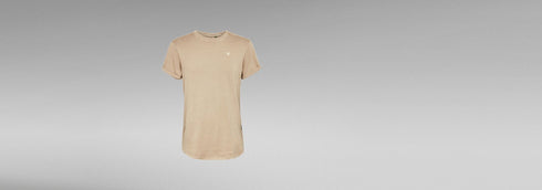 G-STAR SHORT SLEEVE T-SHIRT | LIGHT BROWN
