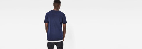 G-STAR SHORT SLEEVE T-SHIRT ONNEM | DARK BLUE