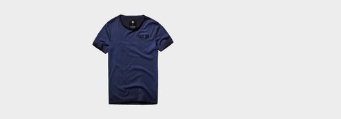 G-STAR SHORT SLEEVE T-SHIRT ONNEM | DARK BLUE
