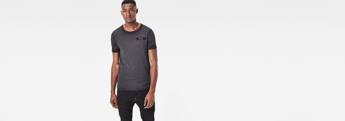 G-STAR SHORT SLEEVE T-SHIRT | DARK GREY