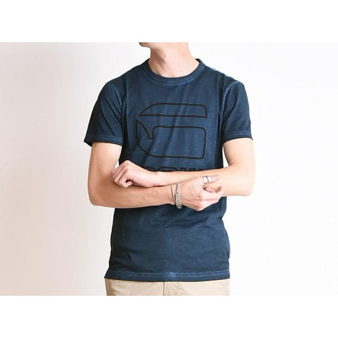 G-STAR SHORT SLEEVE T-SHIRT | NAVY BLUE