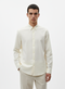 ZARA-STRETCH SHIRT-MEN | CREAM COLOR
