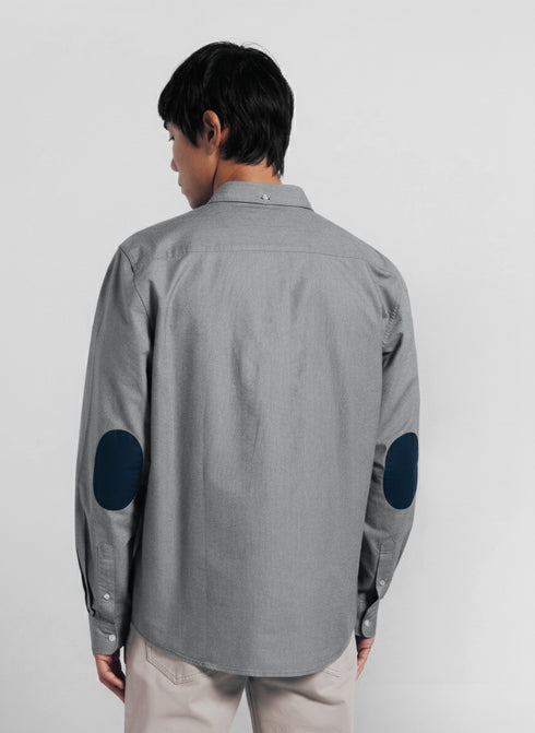 SPRINGFIELD OXFORD SHIRT – REGULAR FIT | LIGHT GREY