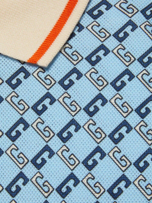 GUCCI GG POLO SHIRT | TURQUOISE / INORY