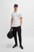 HUGO BOSS PADDY OPEN POLO SHIRT | WHITE