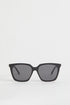H&M ANGULAR SUNGLASSES | BLACK