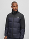 HUGO BOSS MEN’S PUFFER JACKET PREMIUM WINTER OUTER WEAR | BLACK & NAVY