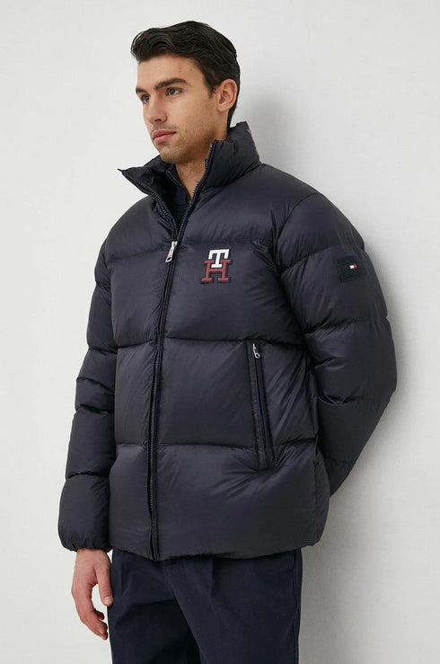TOMMY HILFIGER MEN’S PREMIUM PUFFER JACKET | BATTLESHIP GREY
