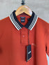HUGO BOSS REGULAR-FIT POLO SHIRT WITH BOSS LOGO | REDDISH
