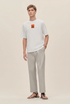 HERMES PARIS T-SHIRT LUXURY MERCERIZED COTTON | WHITE
