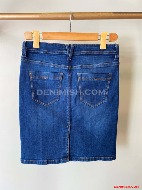 Premium Blue Wunsche Skirt for Women – Effortless Summer Style