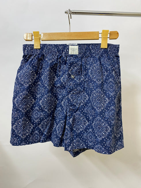 AMERICAN EAGLE MEN'S STRETCH BOXER SHORT | NAVY BLUE