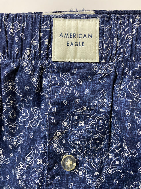 AMERICAN EAGLE MEN'S STRETCH BOXER SHORT | NAVY BLUE