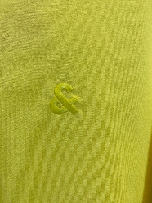 JACK & JONES PLAIN POLO | YELLOW