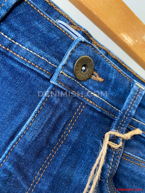 Premium Blue Wunsche Skirt for Women – Effortless Summer Style