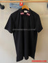 BURBERRY COTTON SILK POLO SHIRT | BLACK