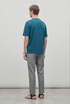 HERMES PARIS T-SHIRT LUXURY MERCERIZED COTTON | TEAL