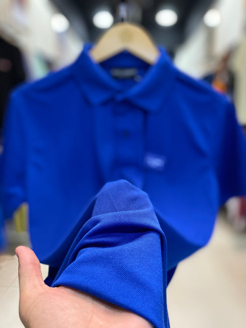 DOLCE & GABBANA MEN SLIM FIT CLASSIC POLO SHIRT | BLUE