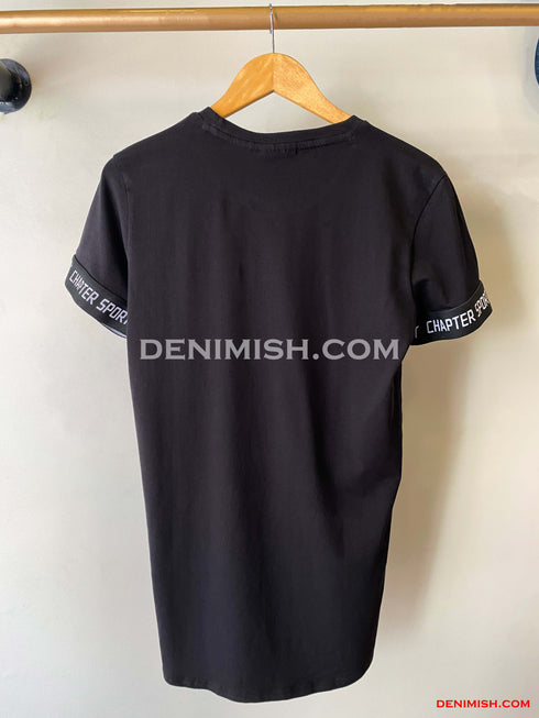 CHAPTER SPORTS MEN'S SLIM T-SHIRT | BLACK