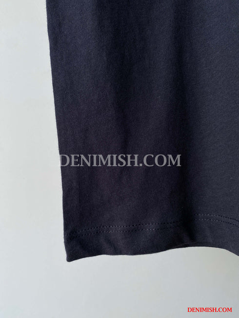 SLAZENGER LOGO PLAIN T-SHIRT | BLACK