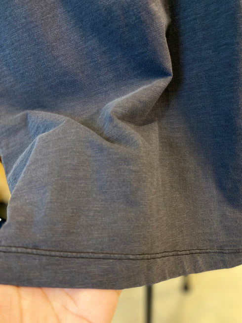 JACK & JONES ORIGINALS SIGNATURE POLO SHIRT | CHARCOAL BLACK