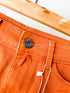Premium Orange Wunsche Skirt for Women – Effortless Summer Style