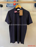 BURBERRY CLASSIC COTTON SILK POLO SHIRT | NAVY
