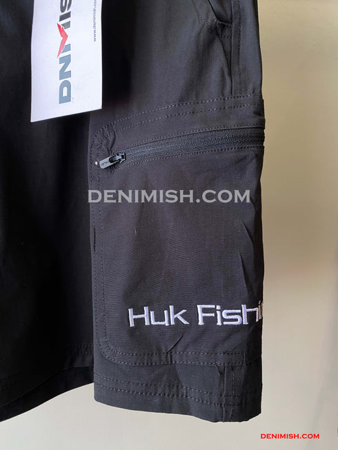 HUK FISH CLASSIC MEN’S SHORTS | BLACK