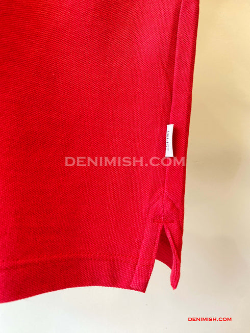 ESPRIT SLIM FIT MENS POLO SHIRT | RED