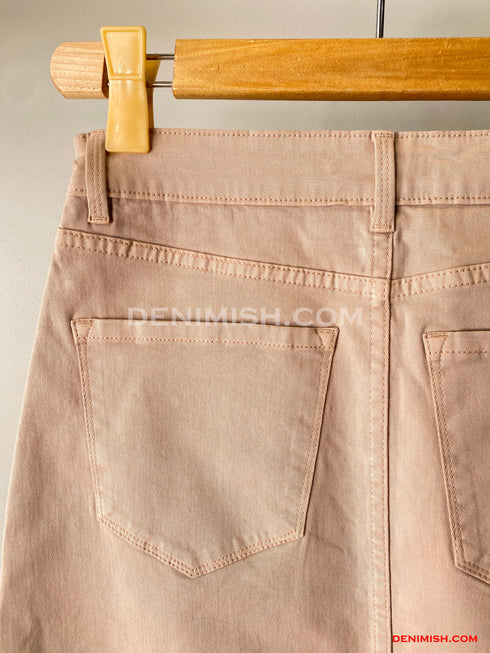 Premium Wunsche Beige Skirt for Women – Effortless Summer Style