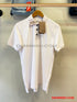 BURBERRY CLASSIC COTTON SILK POLO SHIRT | WHITE