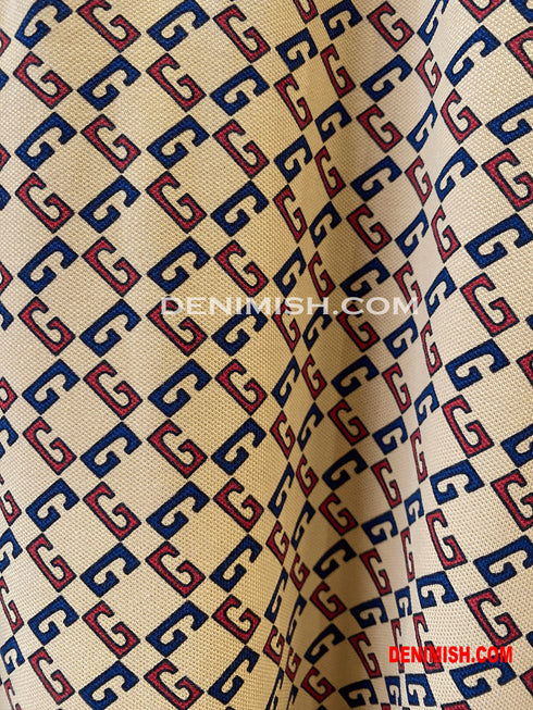 GUCCI PREMIUM LIGHT BROWN CLASSIC FIT POLO SHIRT