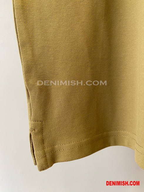 HUGO BOSS DERESO COTTON PIQUE SLIM FIT POLO | GREEN