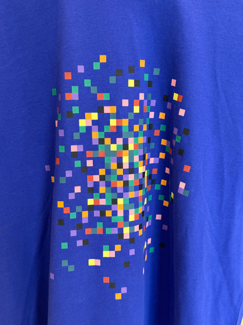 ESPRIT MEN JERSEY T-SHIRT WITH FRONT PRINT | BLUE